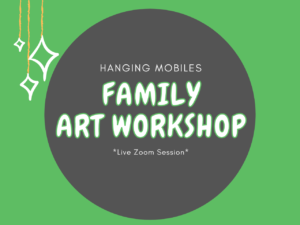 Make your own double-sided hanging mobile and learn the basic mechanics of kinetic sculpture in this introductory workshop.
