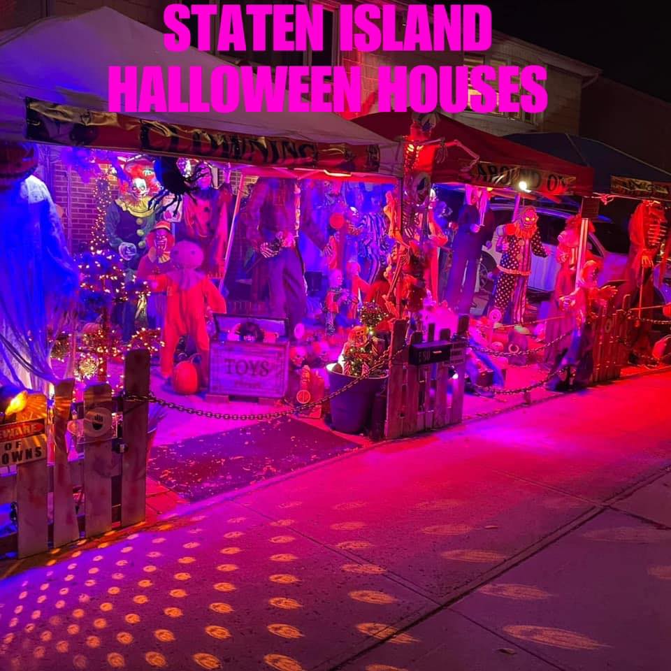 If you are looking for a great time with your family or friends check out The Staten Island Halloween House Facebook group. The Halloween God Takes You on a Tour of Staten Island Spooky Houses