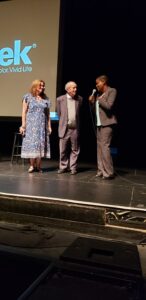 Arthur Spielman, a Holocaust survivor, attended the event, as well as the families of the six survivors who are featured in the play. Hate to Hope Staten Island NYC Youth Fight Against Discrimination