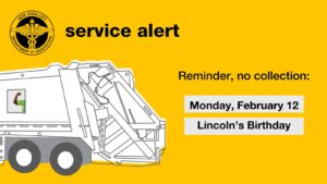 No Service NYC Garbage Pick UP Schedule Feb 12 2024 Feb 19 2024